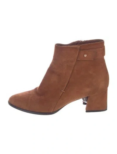 Pre-owned Nicholas Kirkwood Suede Boots In Brown