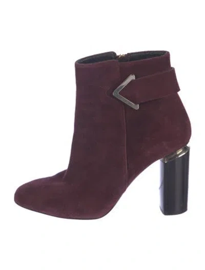 Pre-owned Nicholas Kirkwood Suede Boots In Multi