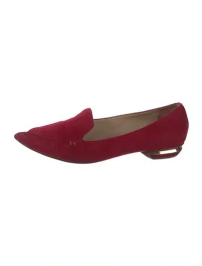 Pre-owned Nicholas Kirkwood Suede Loafers In Multi