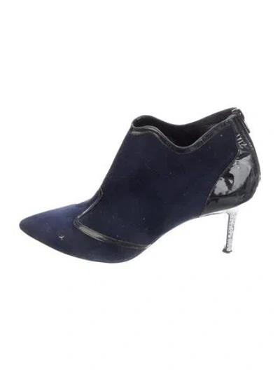 Pre-owned Nicholas Kirkwood Suede Pumps In Blue