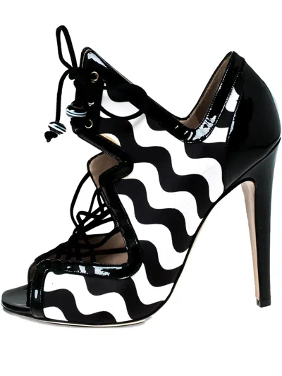 Pre-owned Nicholas Kirkwood Wave-print Sandals