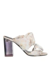 Nicholas Kirkwood Woman Sandals Off White Size 8 Textile Fibers