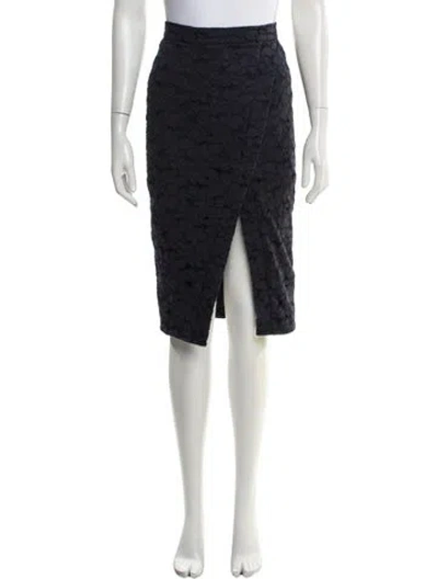 Pre-owned Nicholas Knee-length Skirt In Blue