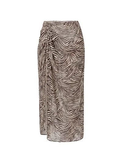 Nicholas Lia Skirt In Brown