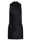 Nicholas Lita Halterneck Mini Dress In Black