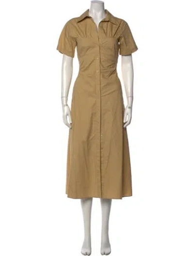 Pre-owned Nicholas Long Dress In Brown