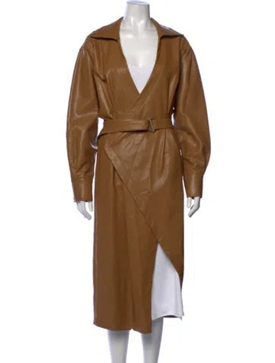 Pre-owned Nicholas Long Dress In Neutrals