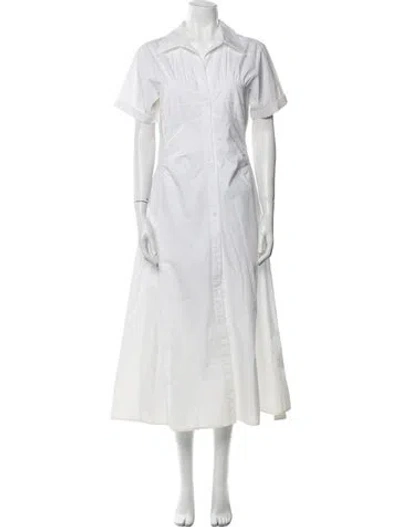 Pre-owned Nicholas Long Dress In White