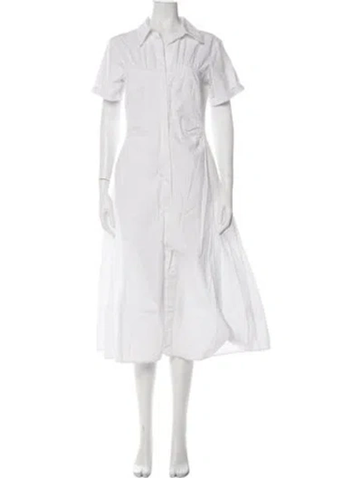 Pre-owned Nicholas Long Dress In White