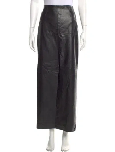 Pre-owned Nicholas Long Skirt In Black
