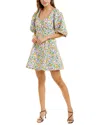 Nicholas Lydia Mini Dress In White