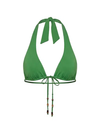 Nicholas Malta Bikini Top In Green