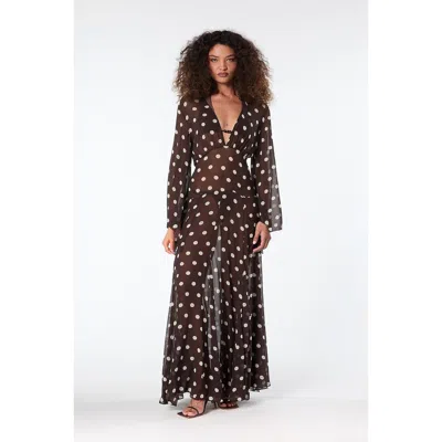 Nicholas Marella Dress In Brown