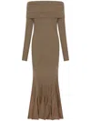 Nicholas Maxine Maxi Dress In Brown