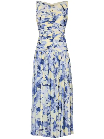 Nicholas Melia Midi Dress In Blue