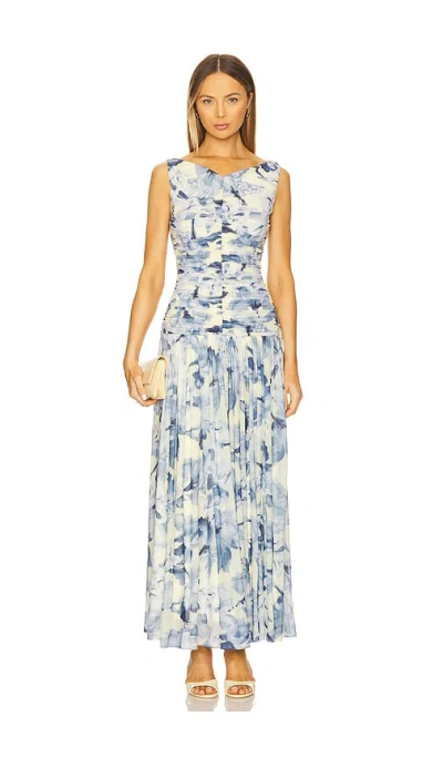 Nicholas Melia Midi Dress In Blue