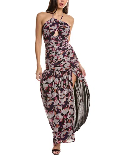 Nicholas Micaela Maxi Dress In Purple