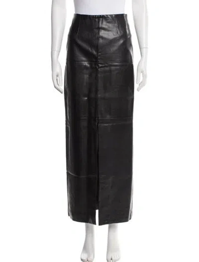Pre-owned Nicholas Midi Length Skirt In Black