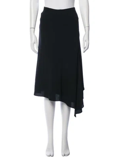 Pre-owned Nicholas Midi Length Skirt In Black