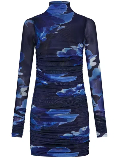 Nicholas Mila Dress In Blue
