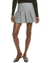 Nicholas Mimmy Mini Skirt In Grey