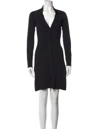 Pre-owned Nicholas Mini Dress In Black