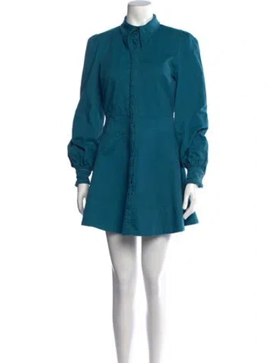 Pre-owned Nicholas Mini Dress In Blue