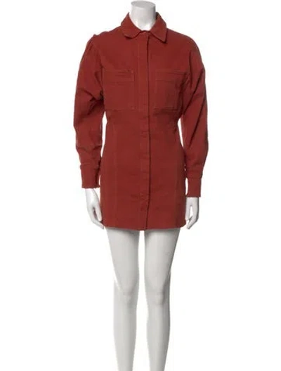 Pre-owned Nicholas Mini Dress In Orange