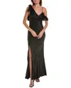 Nicholas Mirabelle Silk-blend Midi Dress In Black