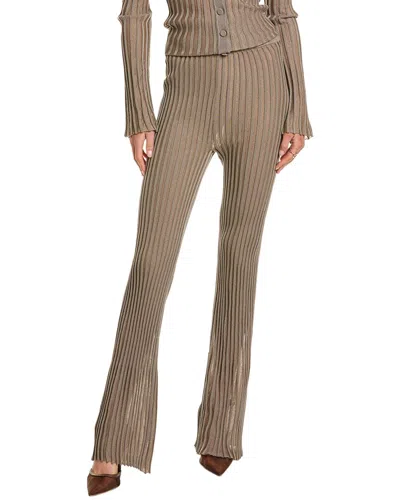 NICHOLAS NICHOLAS MIREYA PLAITED RIB PANT