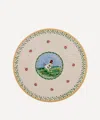Nicholas Mosse Hen Dinner Plate In Multi