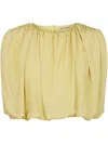 Nicholas Nadira Bubble Top In 黄色
