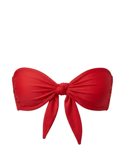 Nicholas Naia Bikini Top In Red