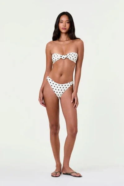 Nicholas Naia Knot Bikini Top In White