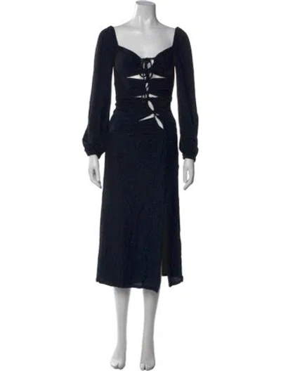 Pre-owned Nicholas Nylon Midi Length Dress
