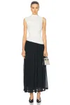 Nicholas Odila Sleeveless Twisted Maxi Dress In Ivory & Black