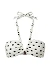 Nicholas Ondine Macrame Bikini Top In White