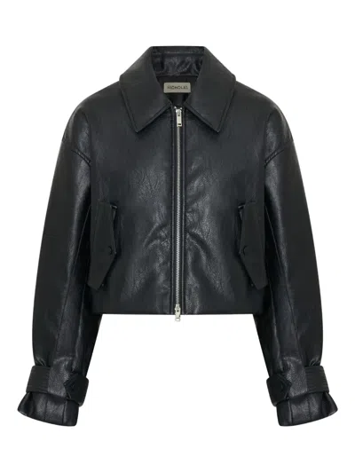 Nicholas Paris Zip Jacket In Black
