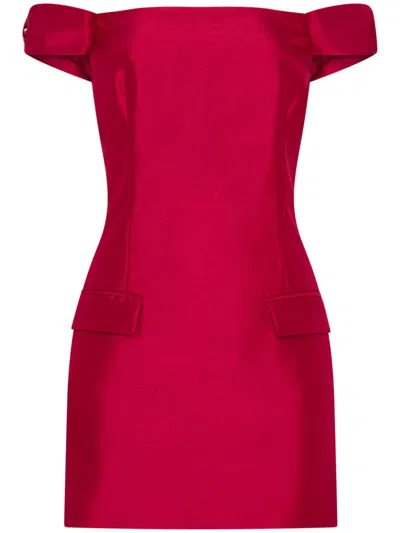 Nicholas Pema Mini Dress In 红色