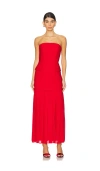 Nicholas Rhonda Dress In Red
