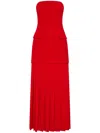 Nicholas Rhonda Maxi Dress In Red