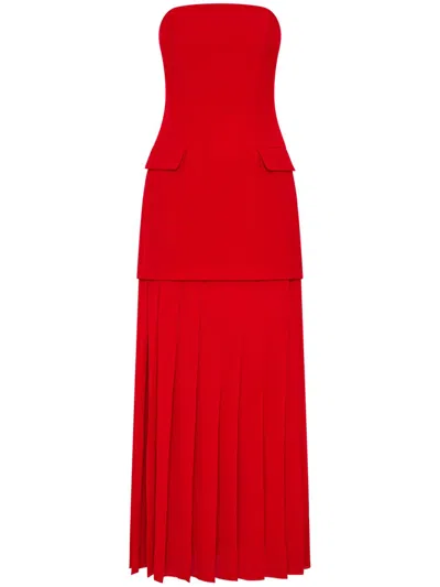 Nicholas Rhonda Maxi Dress In Red