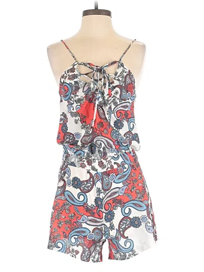 Pre-owned Nicholas Romper In Blue