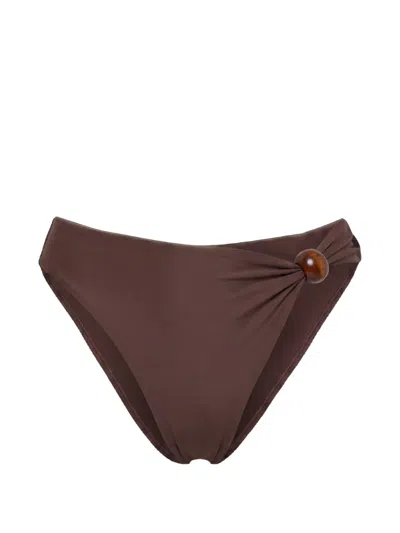 Nicholas Salina Bikini Bottoms In Brown