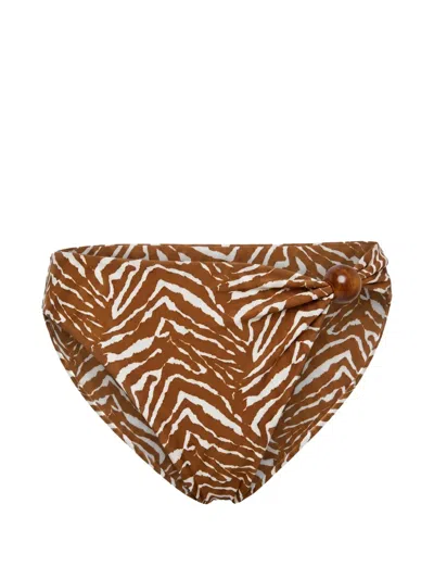 Nicholas Salina Bikini Bottoms In Brown