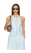 Nicholas Sancia Tank Top In Baby Blue