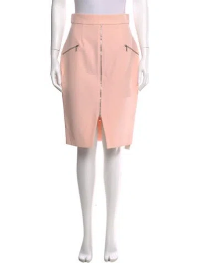 Pre-owned Nicholas Silk Knee-length Skirt In Pink