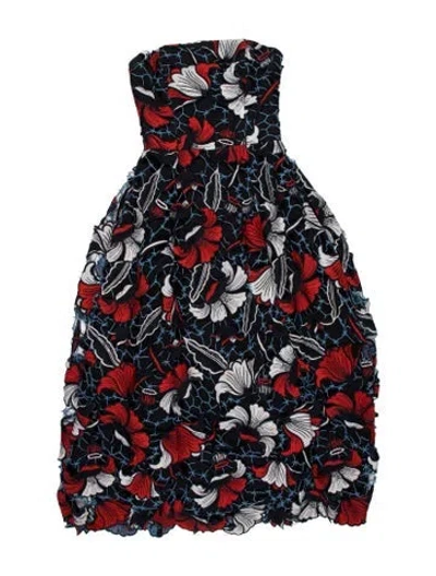 Pre-owned Nicholas Silk Mini Dress In Blue