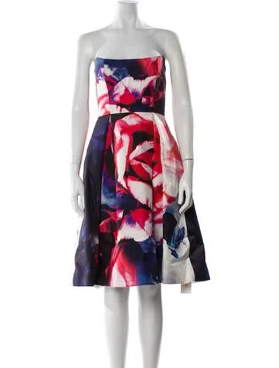 Pre-owned Nicholas Silk Mini Dress In Multi