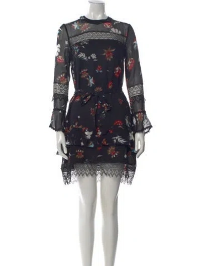 Pre-owned Nicholas Silk Mini Dress In Multi